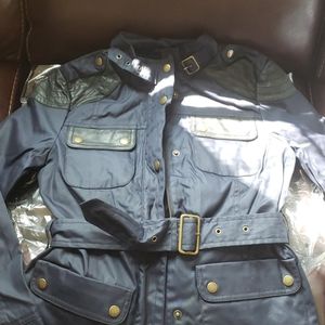 Boden fitted waxed jacket